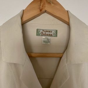 Tommy Bahama 100% Silk Collared Resort Shirt